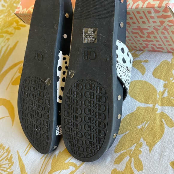 Gianni Bini Animal Print Sandals - Picture 8 of 8